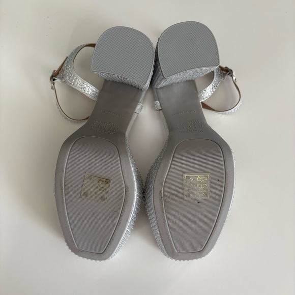 Call It Spring Silver Platform Sandals - Picture 4 of 7